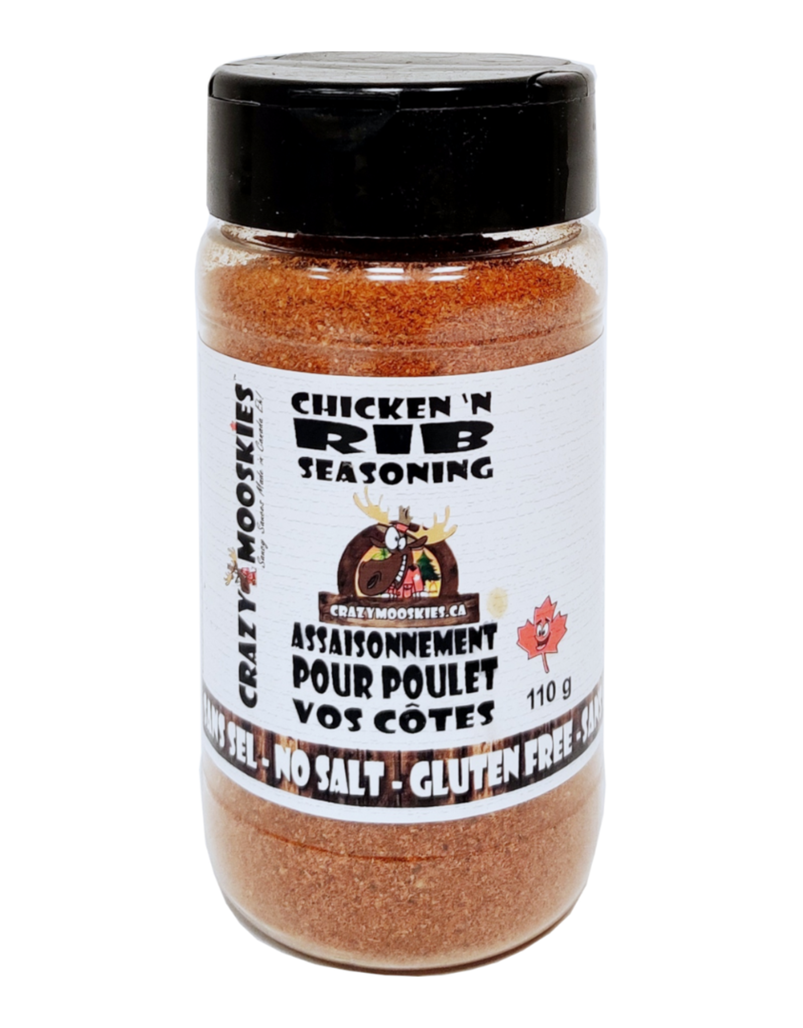 Crazy Mooskies Chicken'N Rib Seasoning
