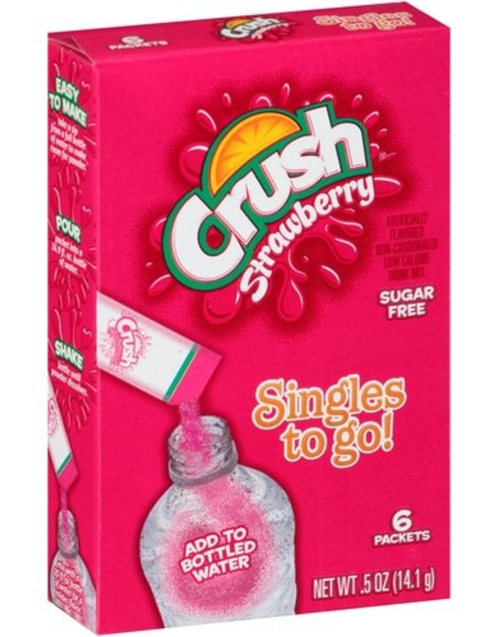 Crush Strawberry Drink Mix 6pk