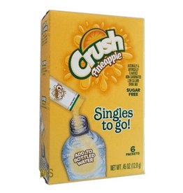 Crush Pineapple Drink Mix 6 pk