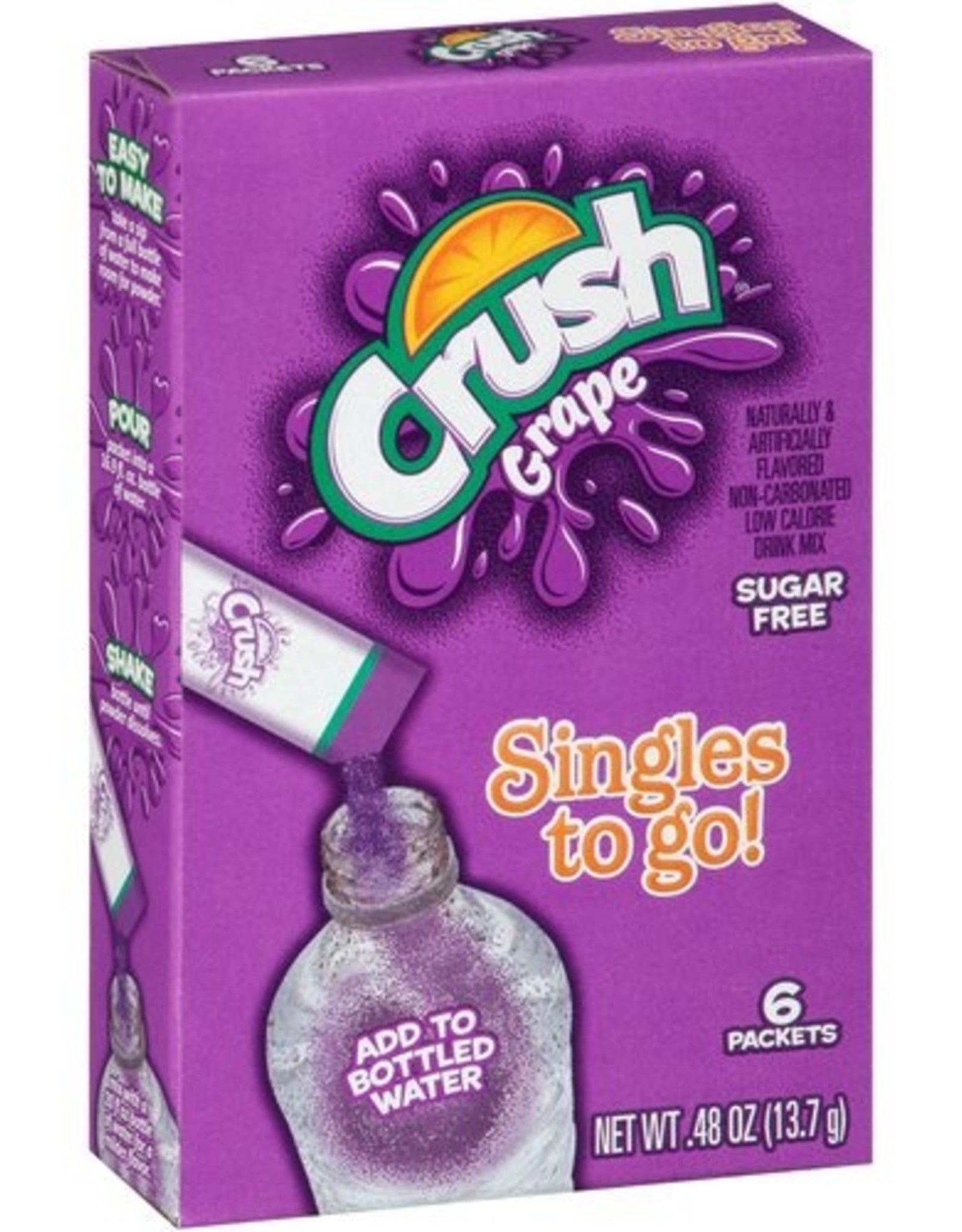 Crush Grape Drink Mix 6 pk