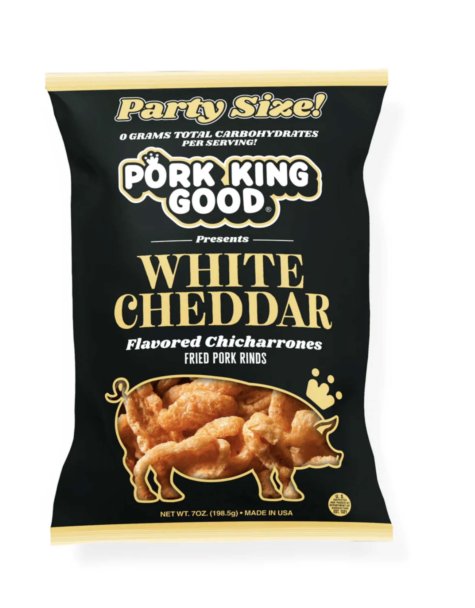 Porking Good White Cheddar 200g