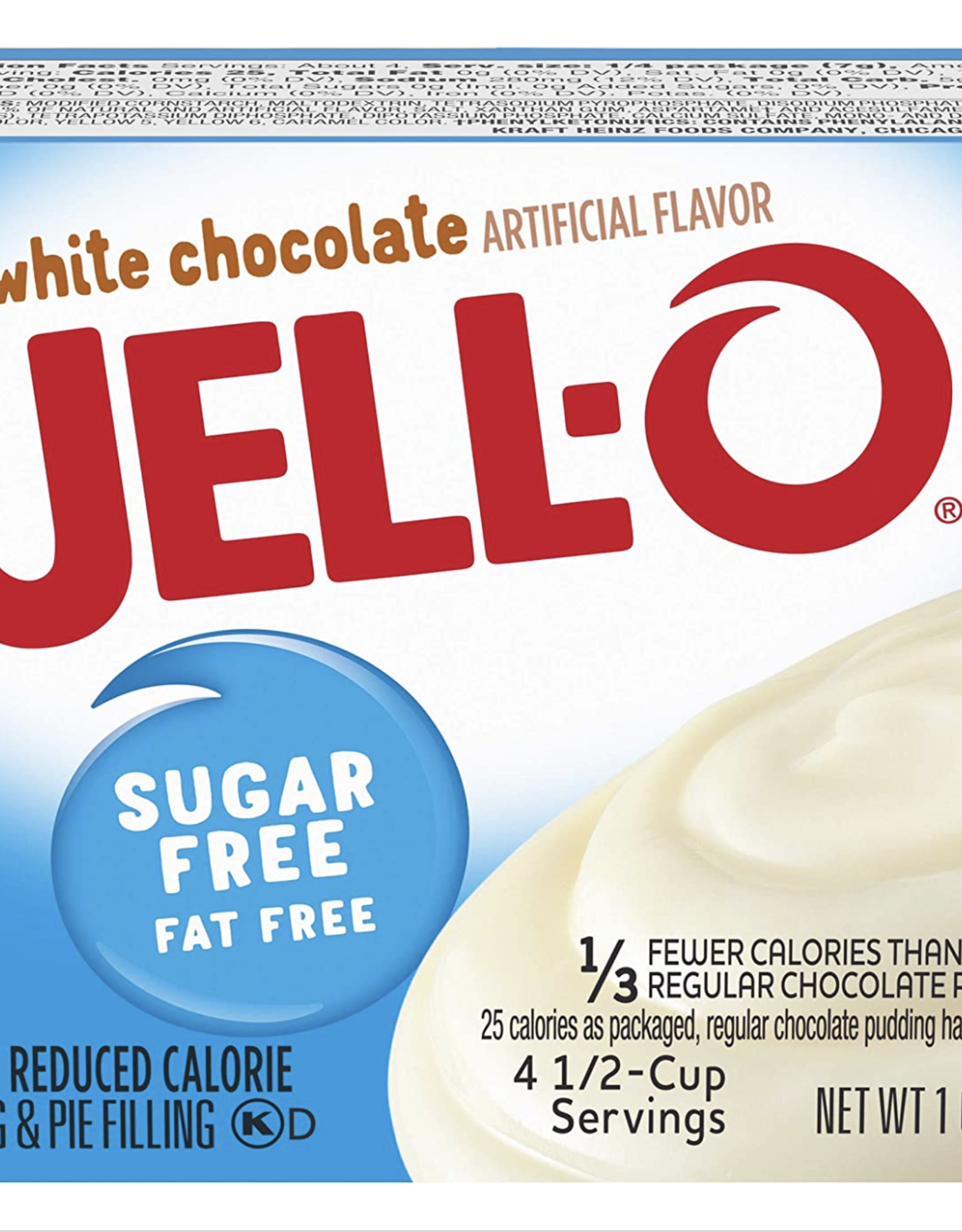 Jello Jello Pudding Mix White Choc