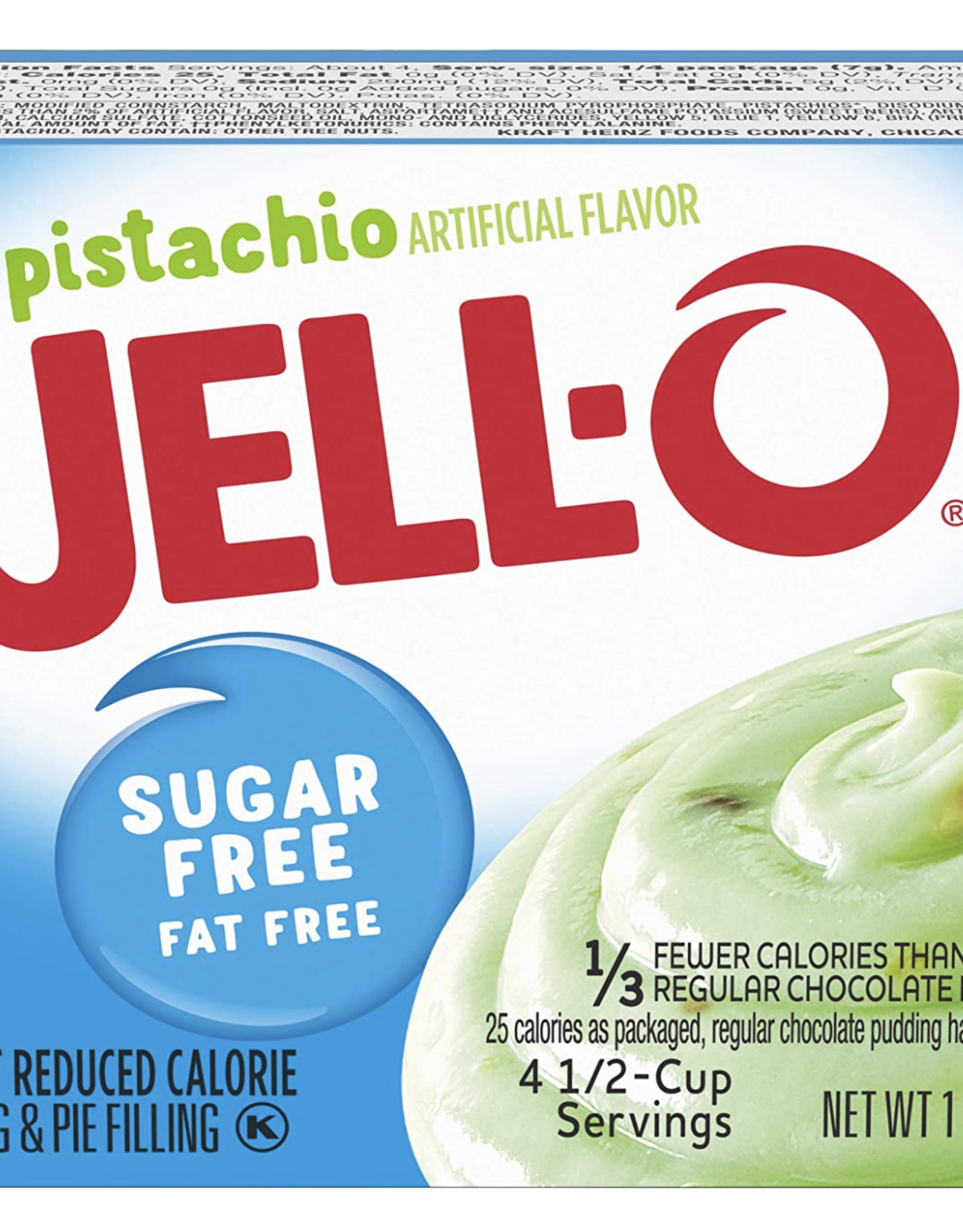 Jello Jello Pudding Mix Pistachio