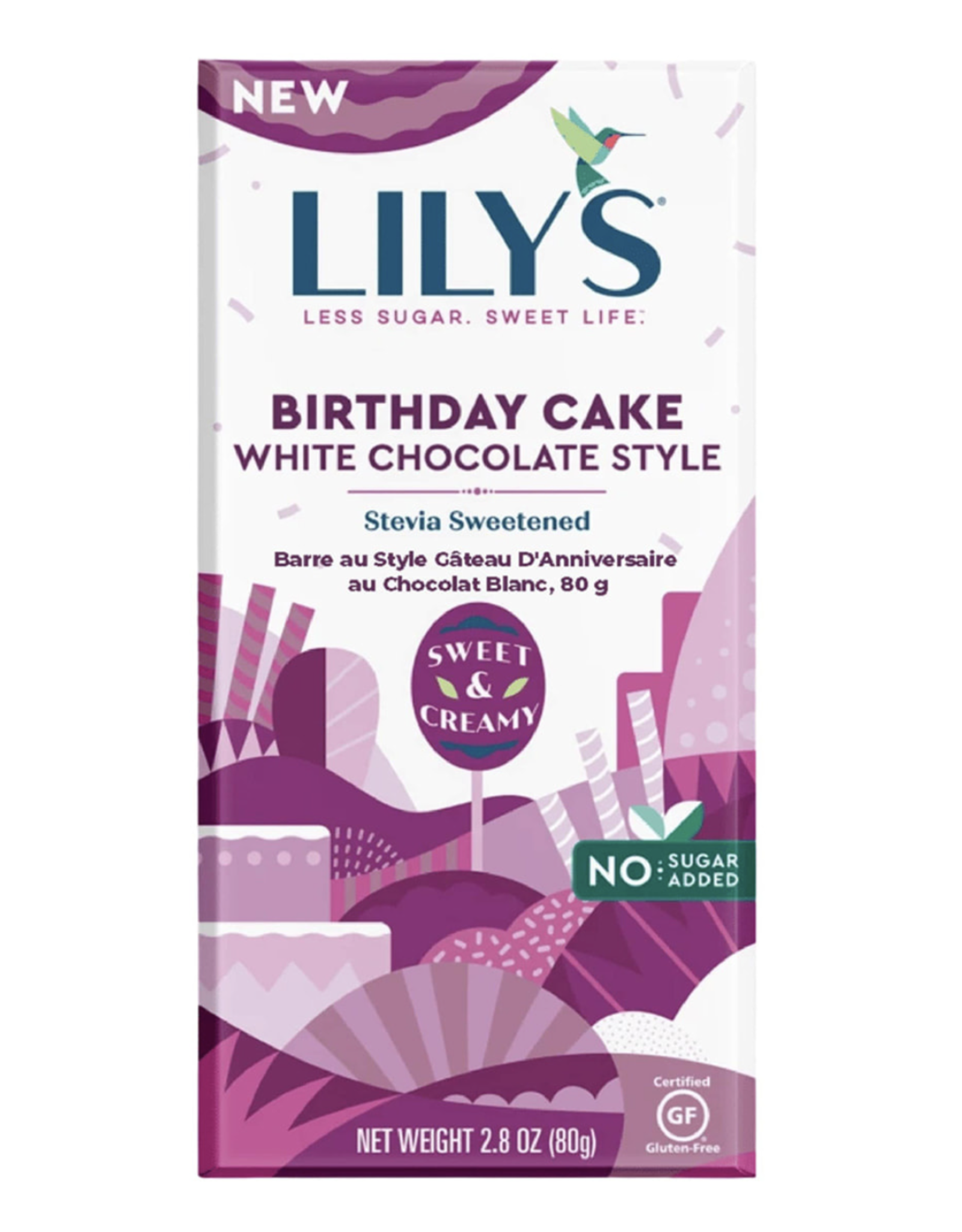 Lily's Sweets Lily's Bar White Birthday Cake