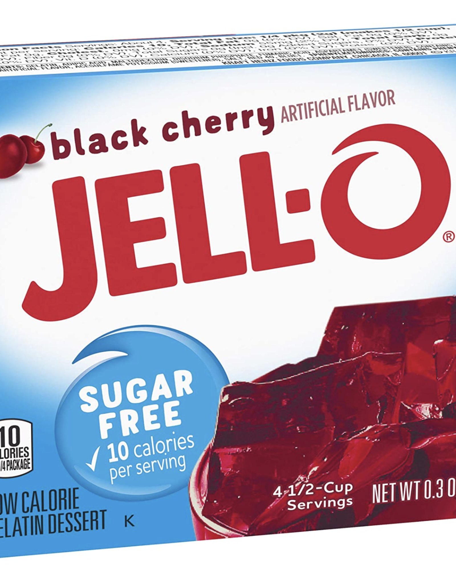 Jello Jello Gelatin Mix Black Cherry