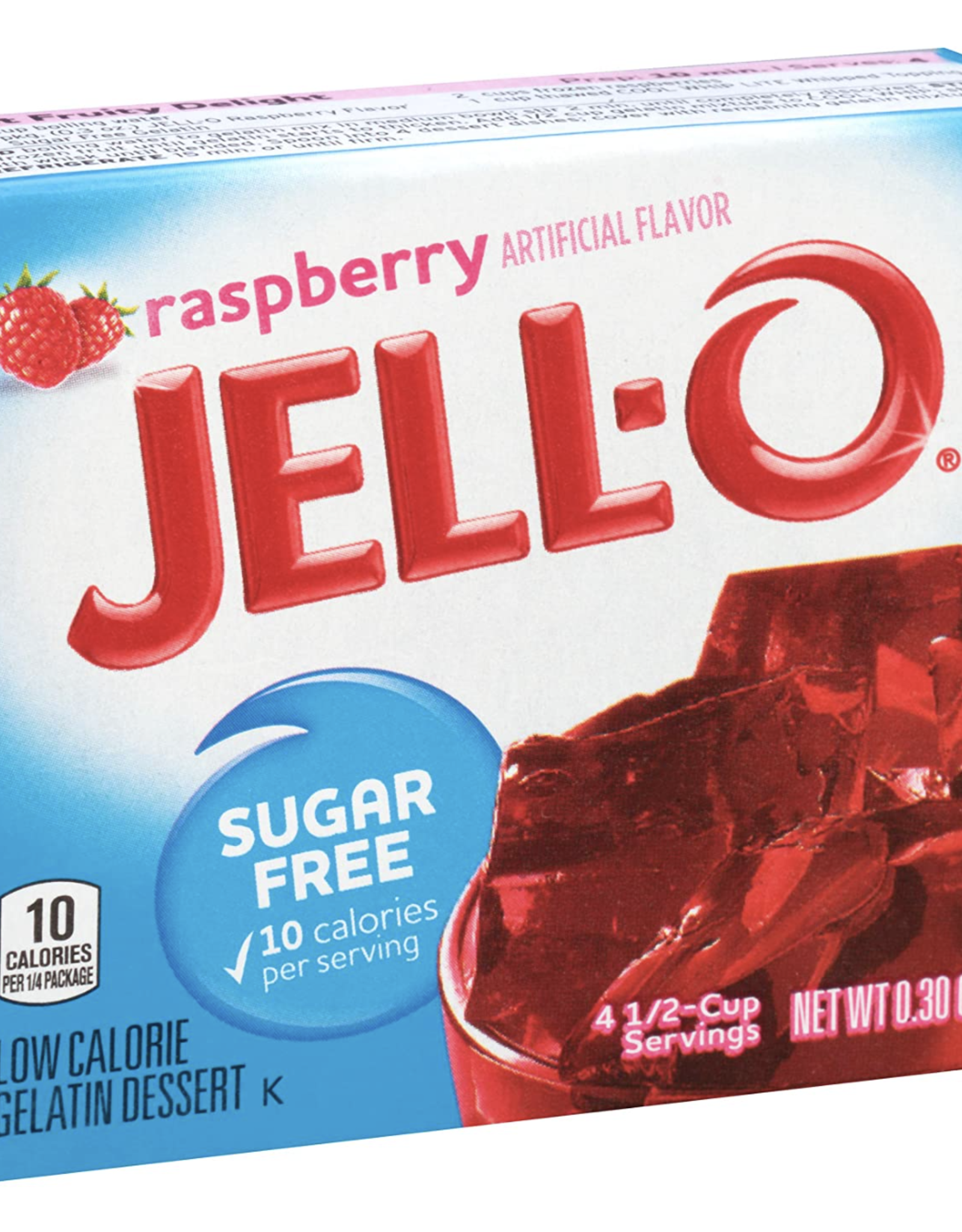 Jello Jello Gelatin Mix Raspberry