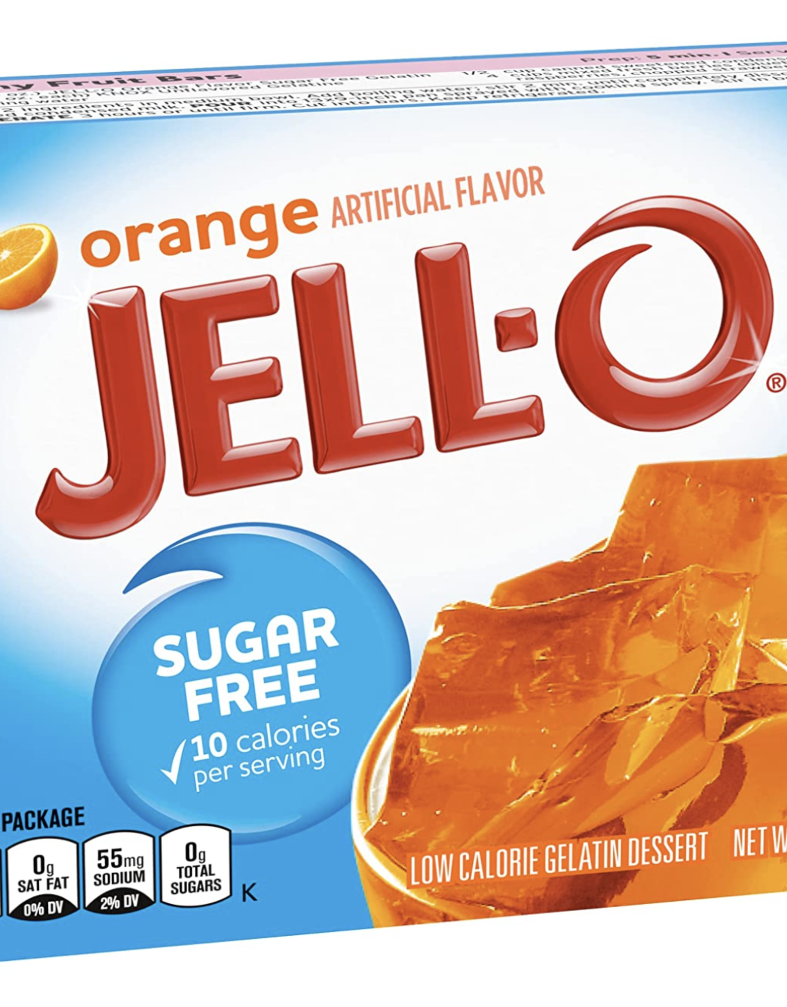 Jello Jello Gelatin Mix Orange 17g