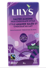 Lily's Sweets Lily's Bar Milk Choc Salted Almond