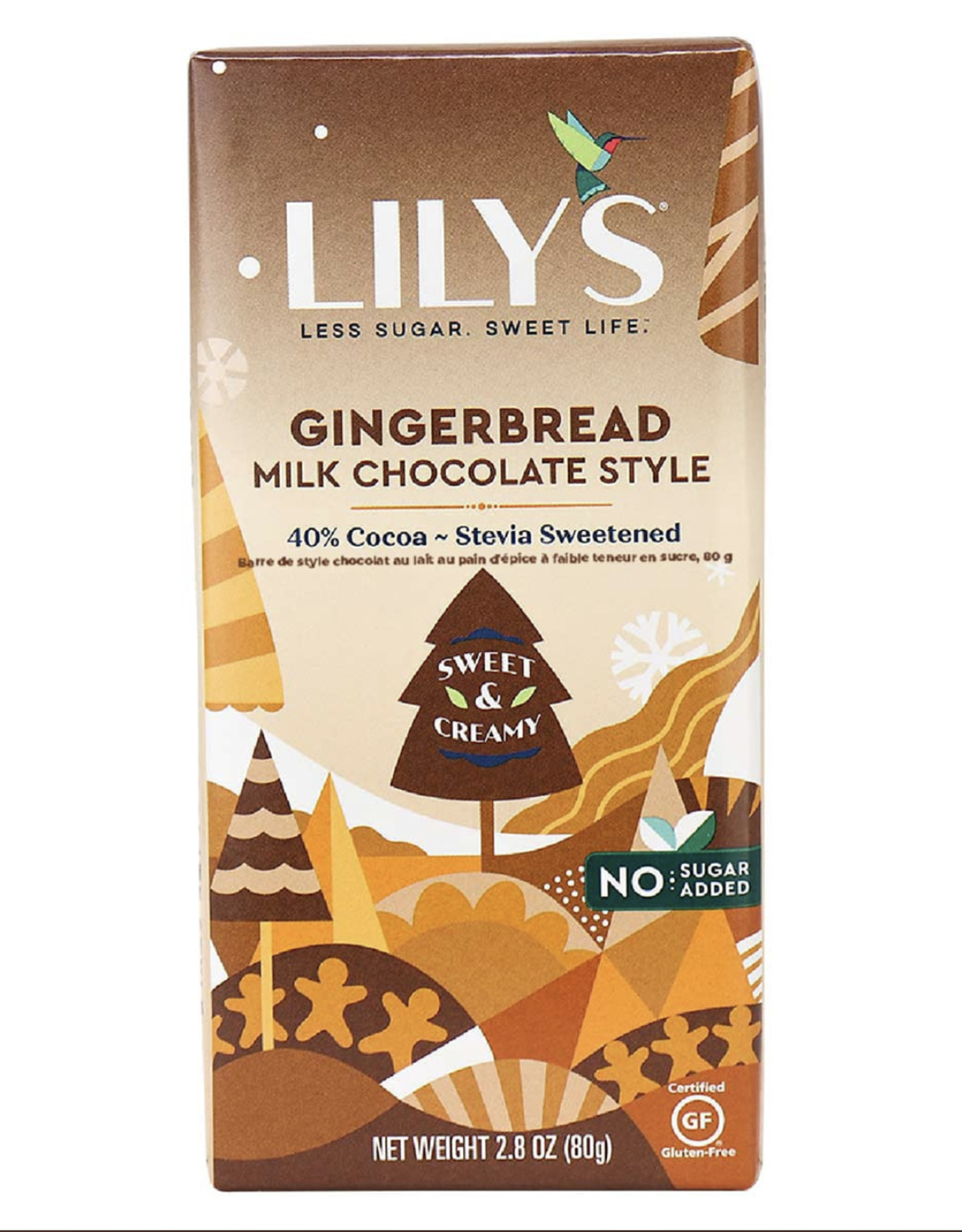 Lily's Sweets Lily's Bar Milk Gingerbread