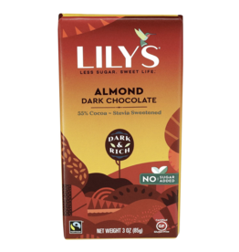 Lily's Sweets Lily's Bar Dark Choc Almond