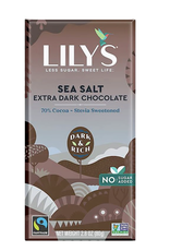 Lily's Sweets Lily's Bar Extra Dark Choc Sea Salt