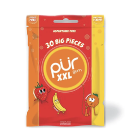 The PUR Comapny Pur Gum  XXL Strawberry Orange Banana Bag