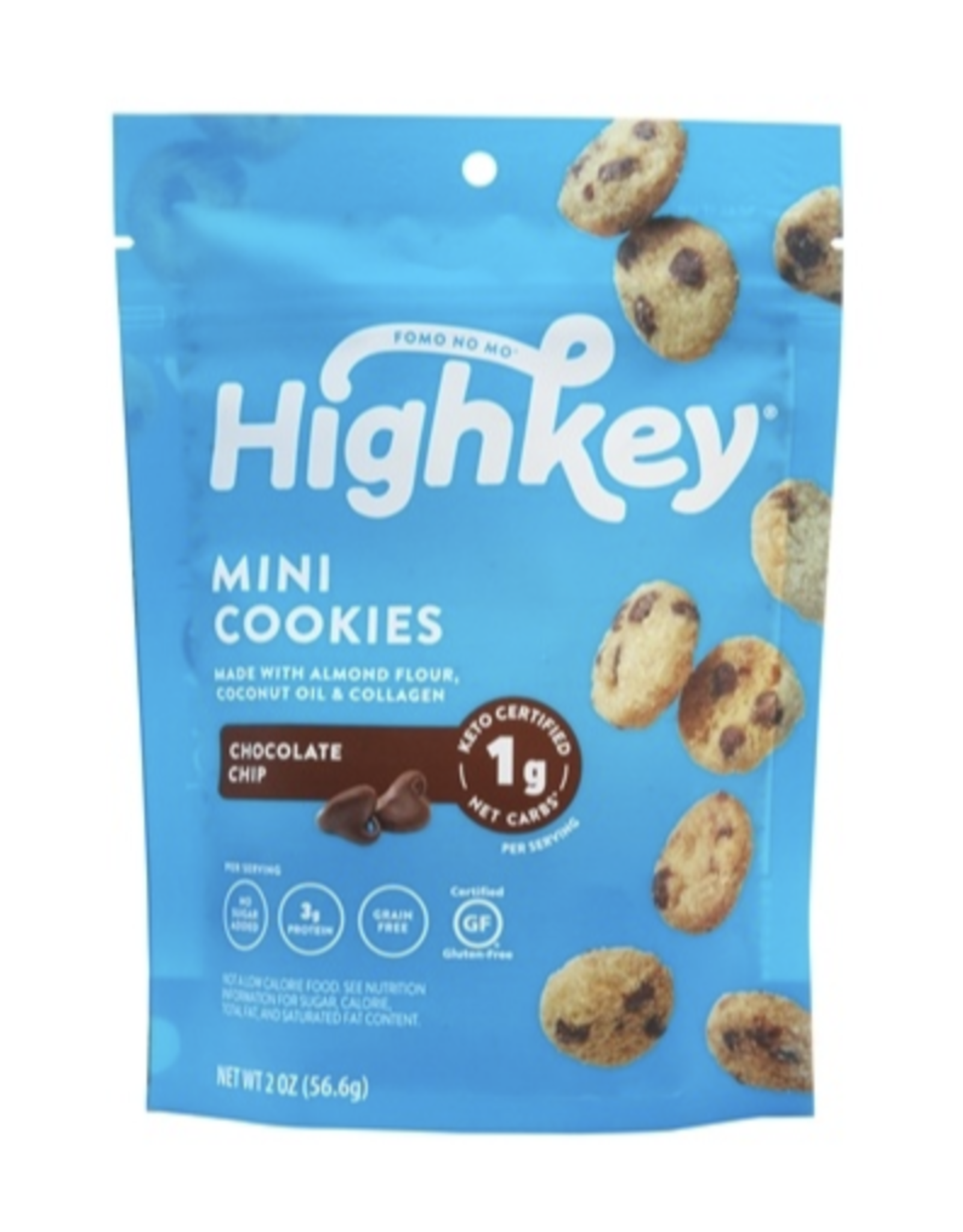 High Key High Key Keto Choc Chip Cookies