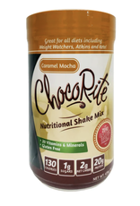 ChocoRite Chocorite Shake Caramel Mocha Protein