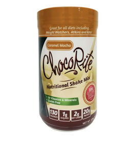 ChocoRite Chocorite Shake Caramel Mocha Protein