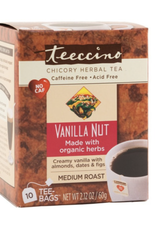 Teeccino Vanilla Nut Herbal Coffee 10 tea bags