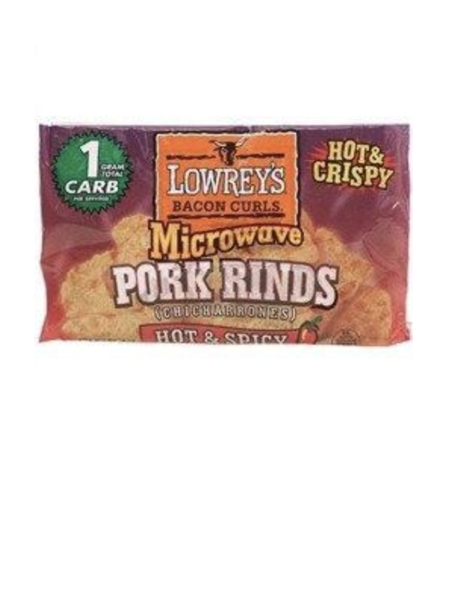 Lowrey's Hot & Spicy Pork Rinds