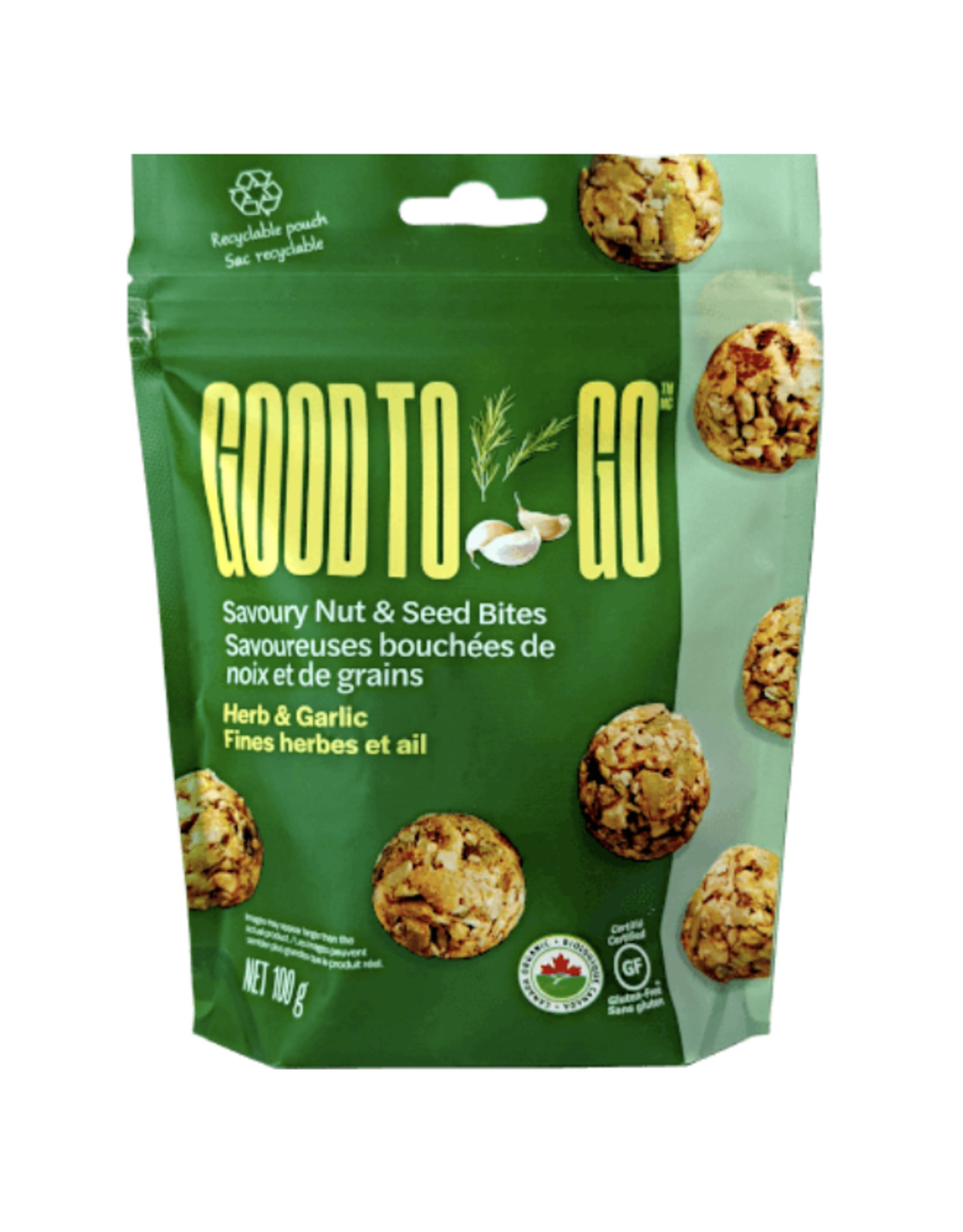 Good To Go Good To Go Seed & Nut Herb & Garlic Bites