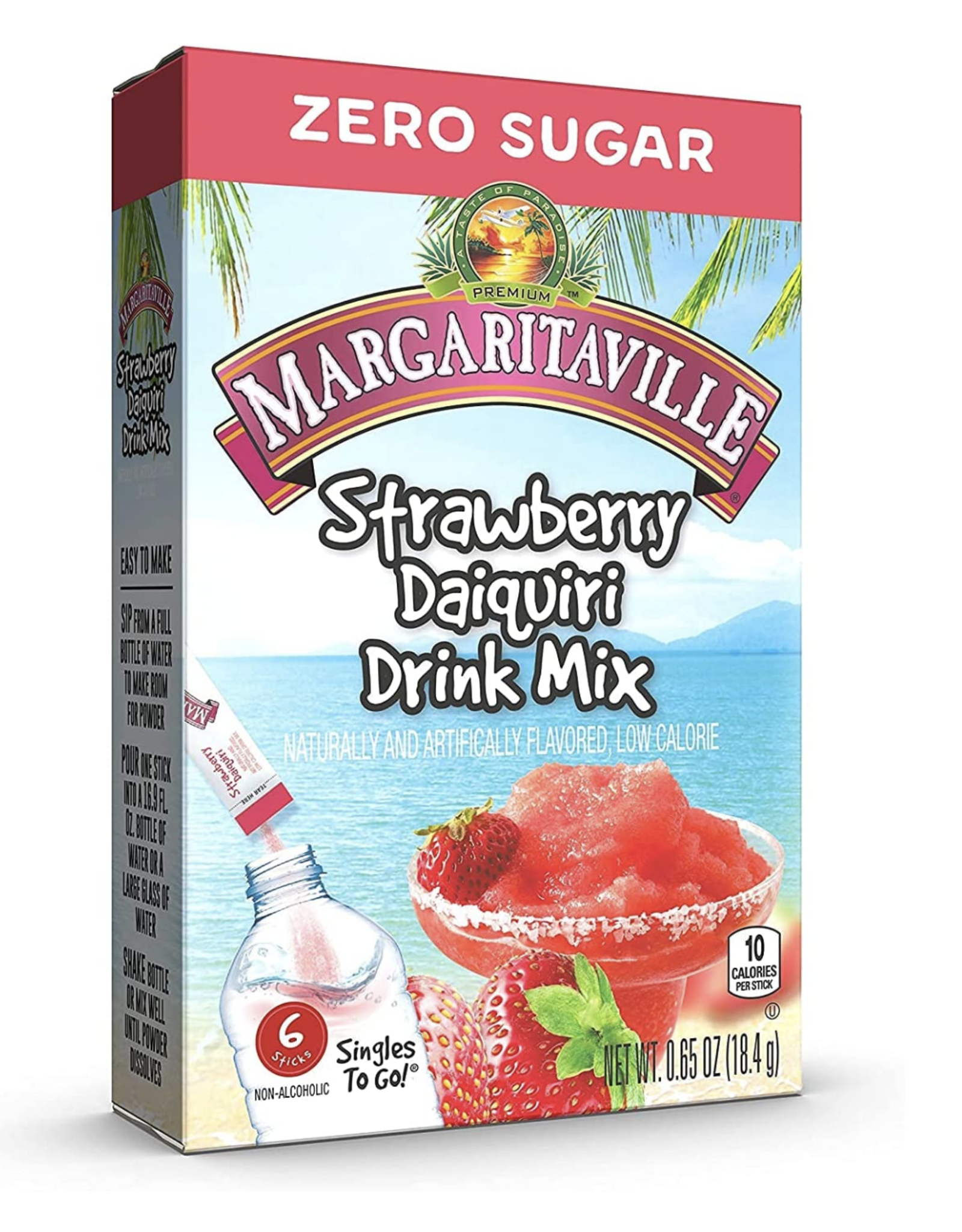 Margaritaville Straw Daiquiri Mix 6 pk