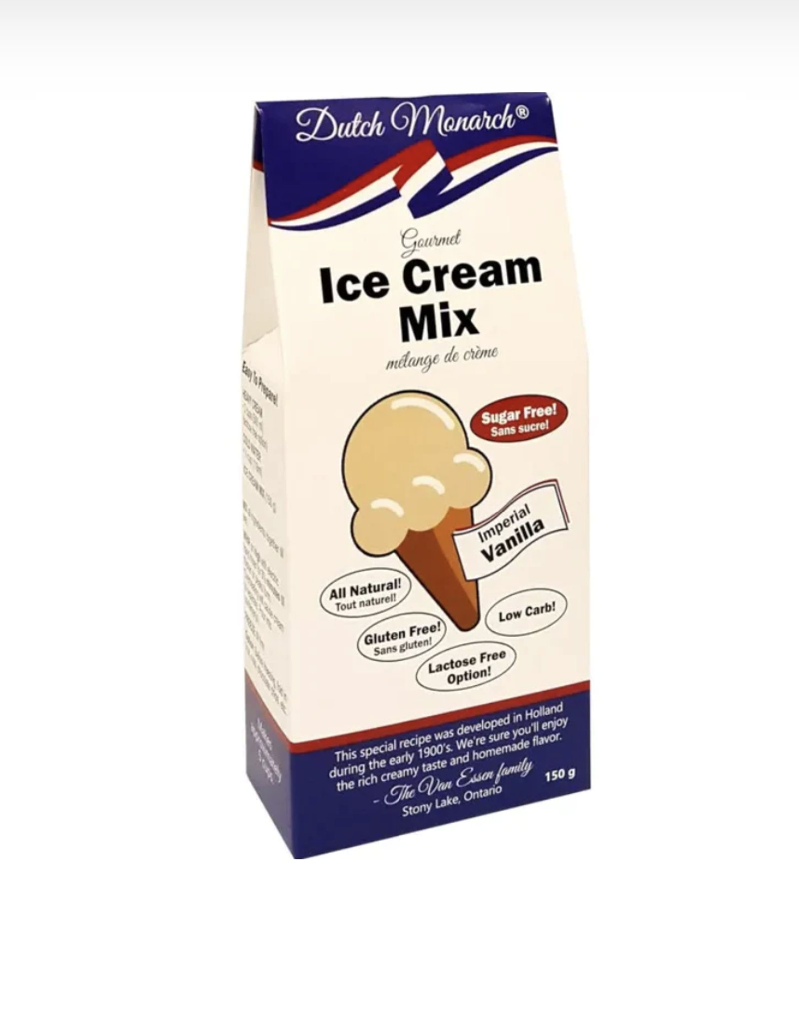 Dutch Monarch Ice Cream Vanilla