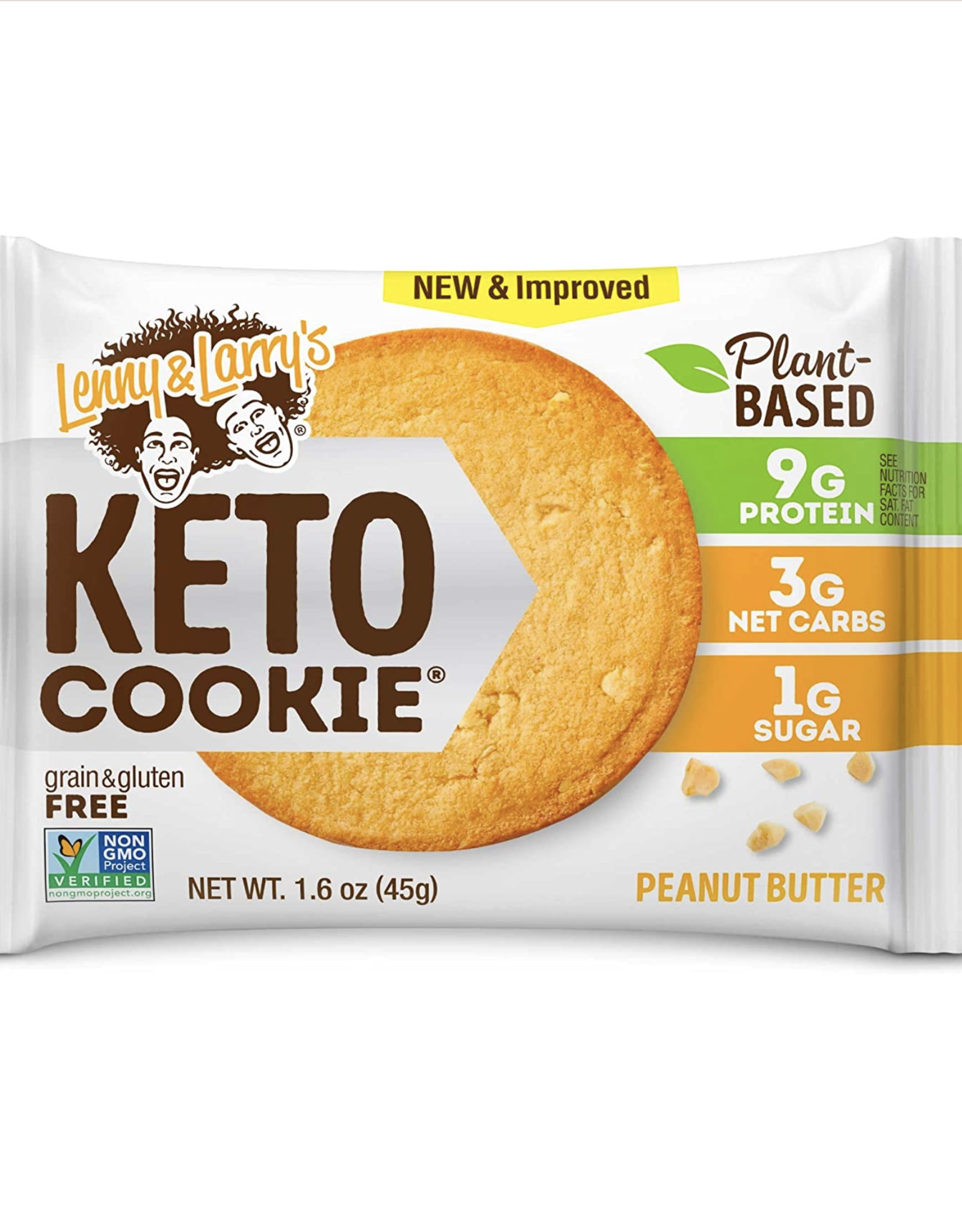 Lenny & Larry Keto Cookie Peanut Butter