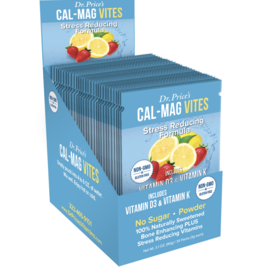 Dr. Price Cal-Mag Vitamins Strawberry Lemon  30pk
