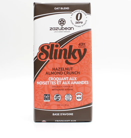Zazubean Slinky Hazelnut Almond Crunch Bar