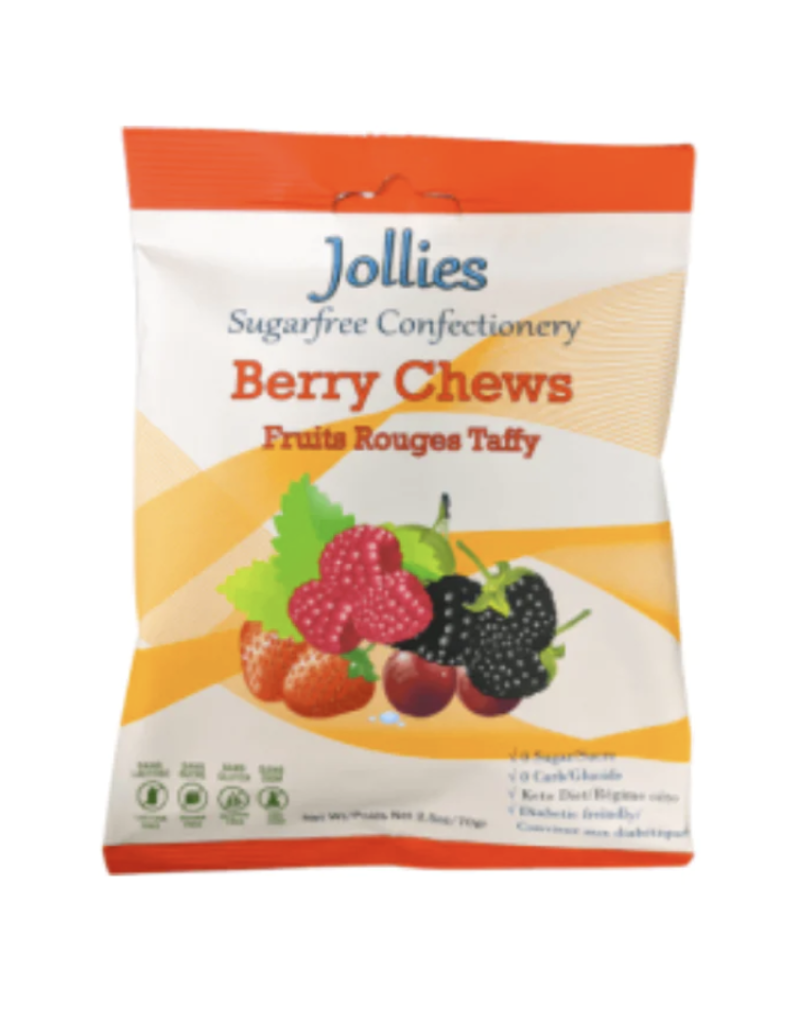 Jollies Fruit Chews Berry 70g bag