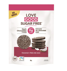 Love Good Fats Dark Chocolate Thins Coconut