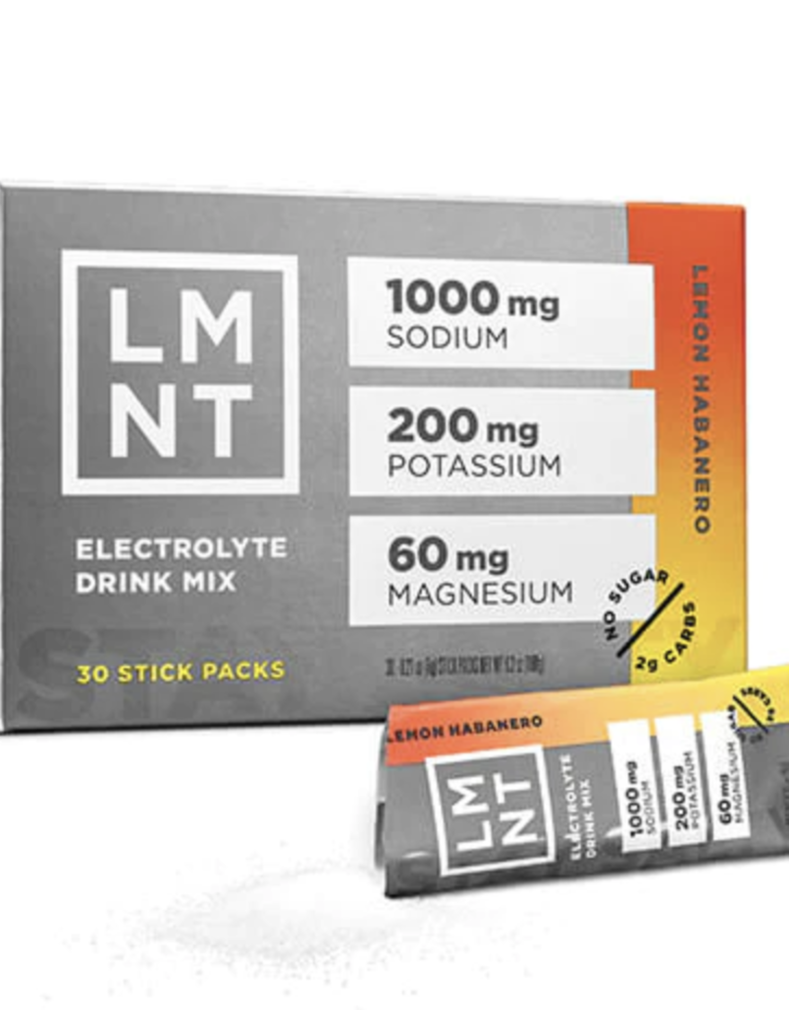 LMNT Electrolyte Lemon Habanero 30pk