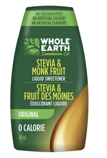 Whole Earth Stevia Monk Fruit 48ml Squeeze