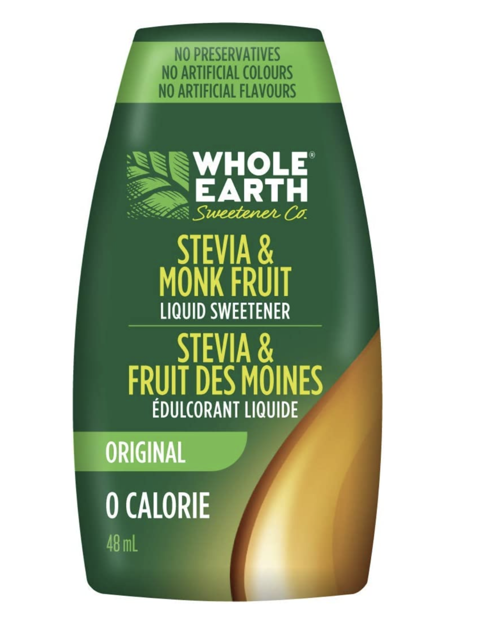 Whole Earth Stevia Monk Fruit 48ml Squeeze