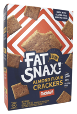 Fat Snax Almond Crackers - Cheddar