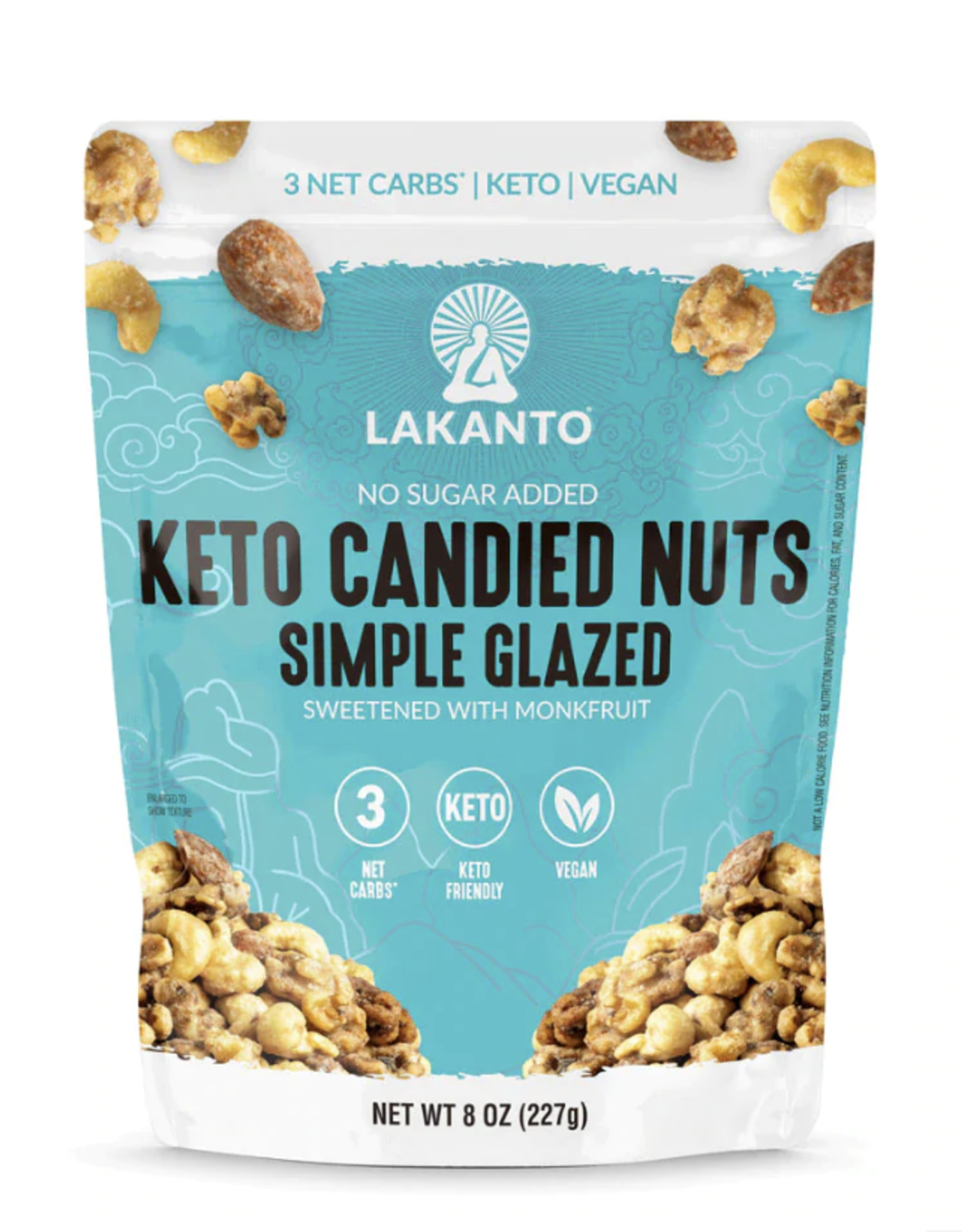 Lakanto Candied Nuts Simple Glaze