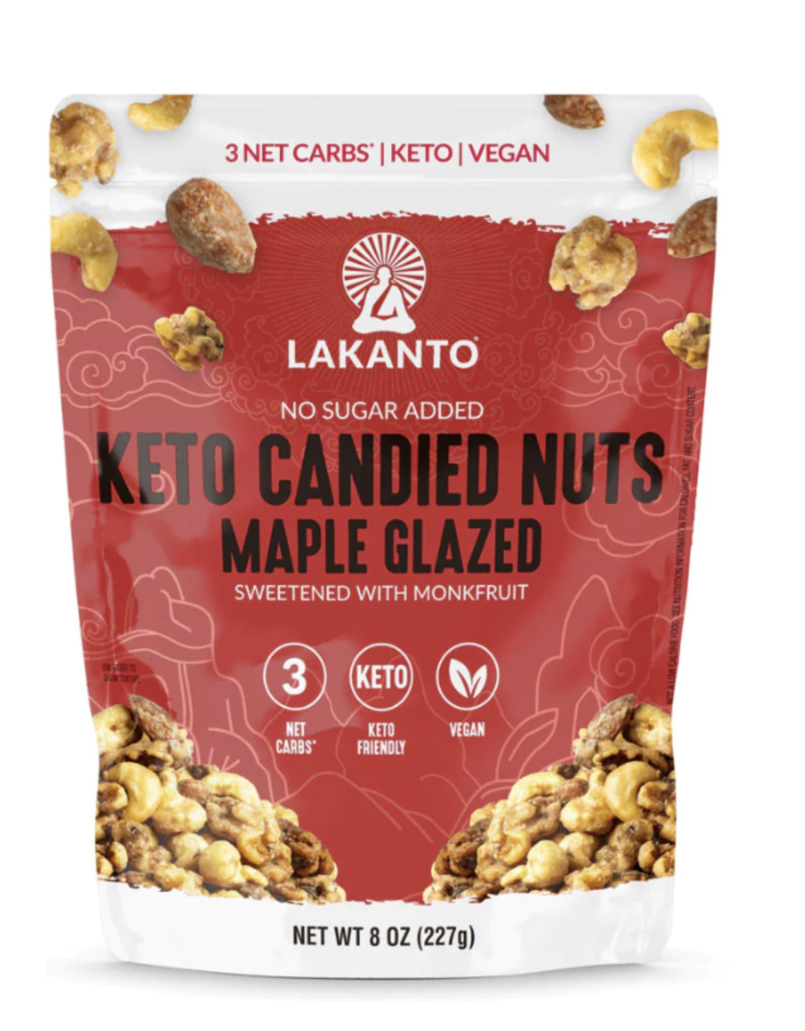 Lakanto Candied Nuts Maple Glazed