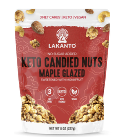 Lakanto Candied Nuts Maple Glazed