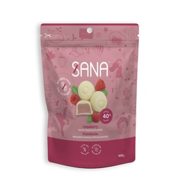 Choc Zero Sana Chocolate Protein Bites - White Raspberry