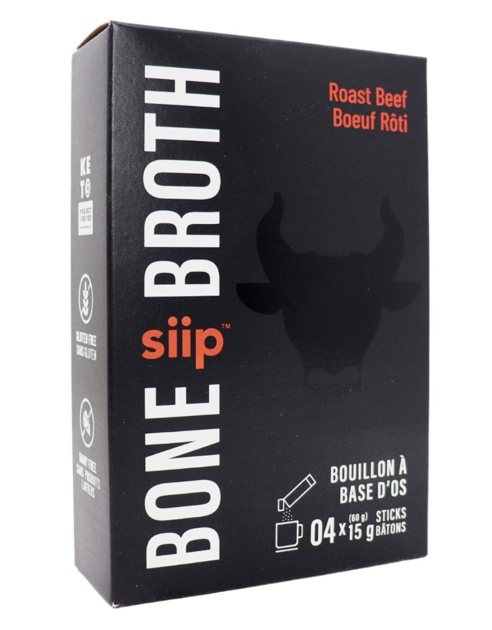 Siip Bone Broth Roast Beef 4pk