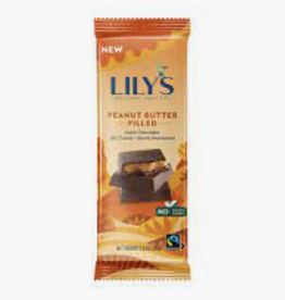 Lily's Sweets Lily's Bar Dark Chocolate Filled - Peanut Butter