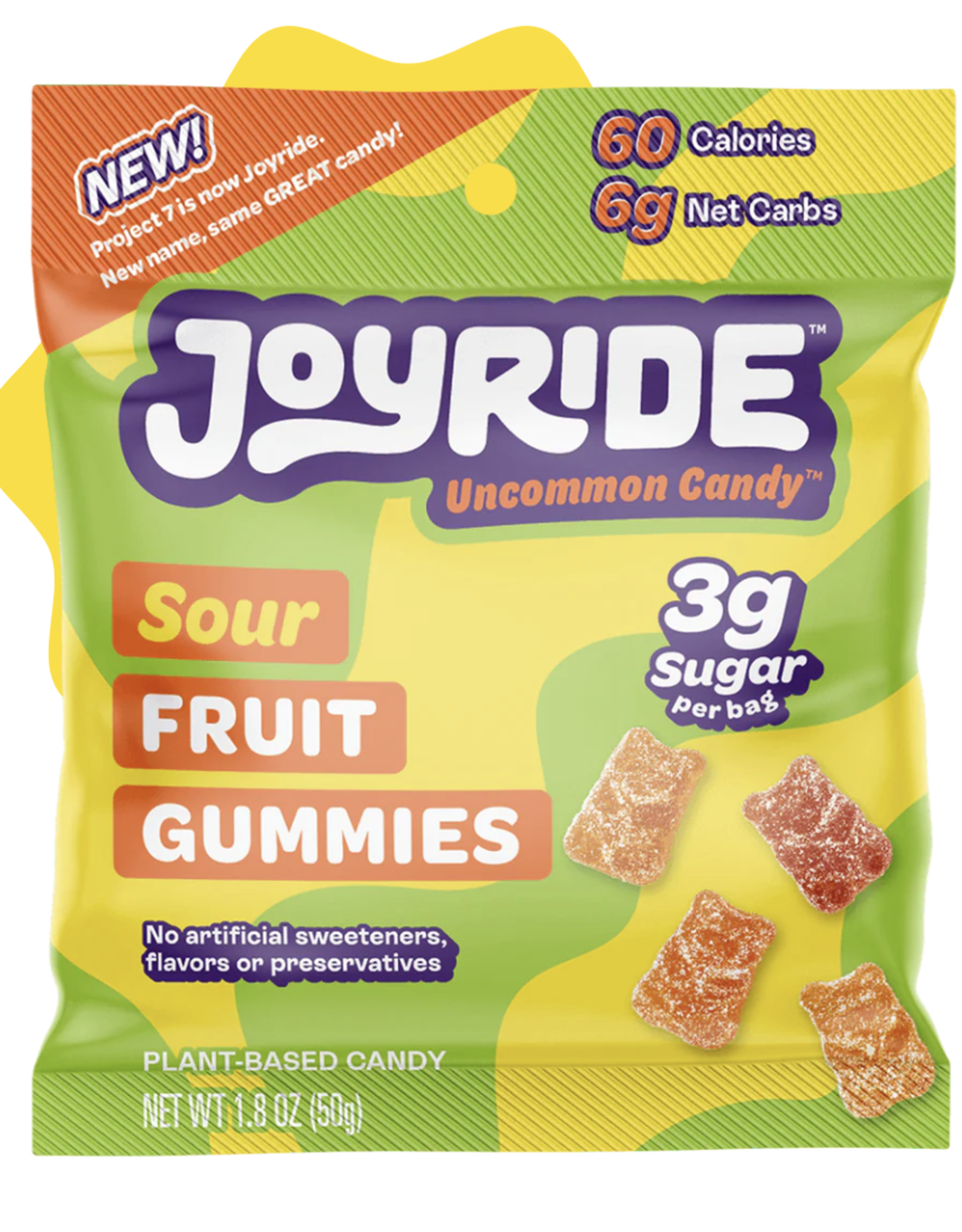Joyride Candy Sour Fruit Gummies