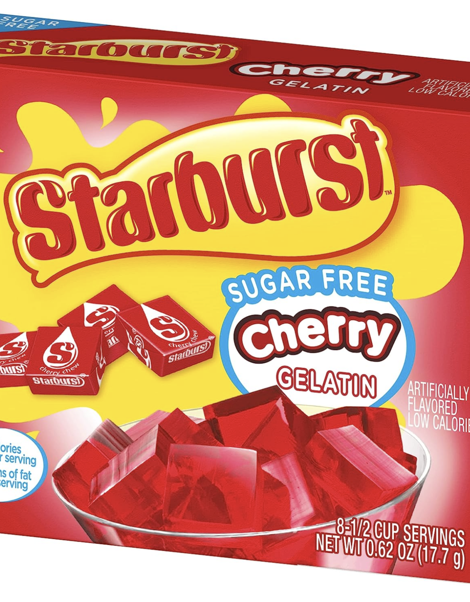 Starburst Jello Cherry