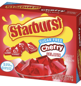 Starburst Jello Cherry