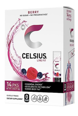 Celsius On the Go Packets Berry
