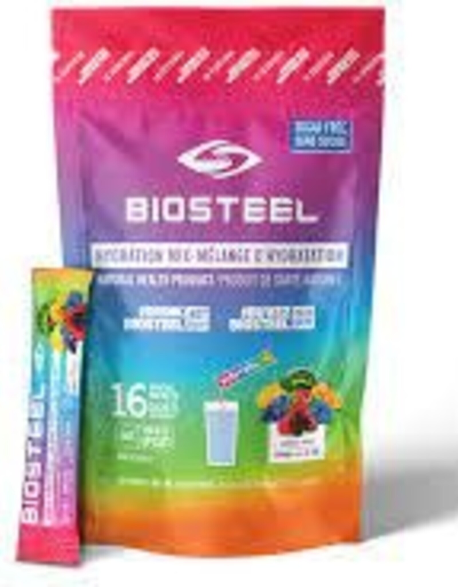 Biosteel Hydration Drink  16pk Rainbow Twist