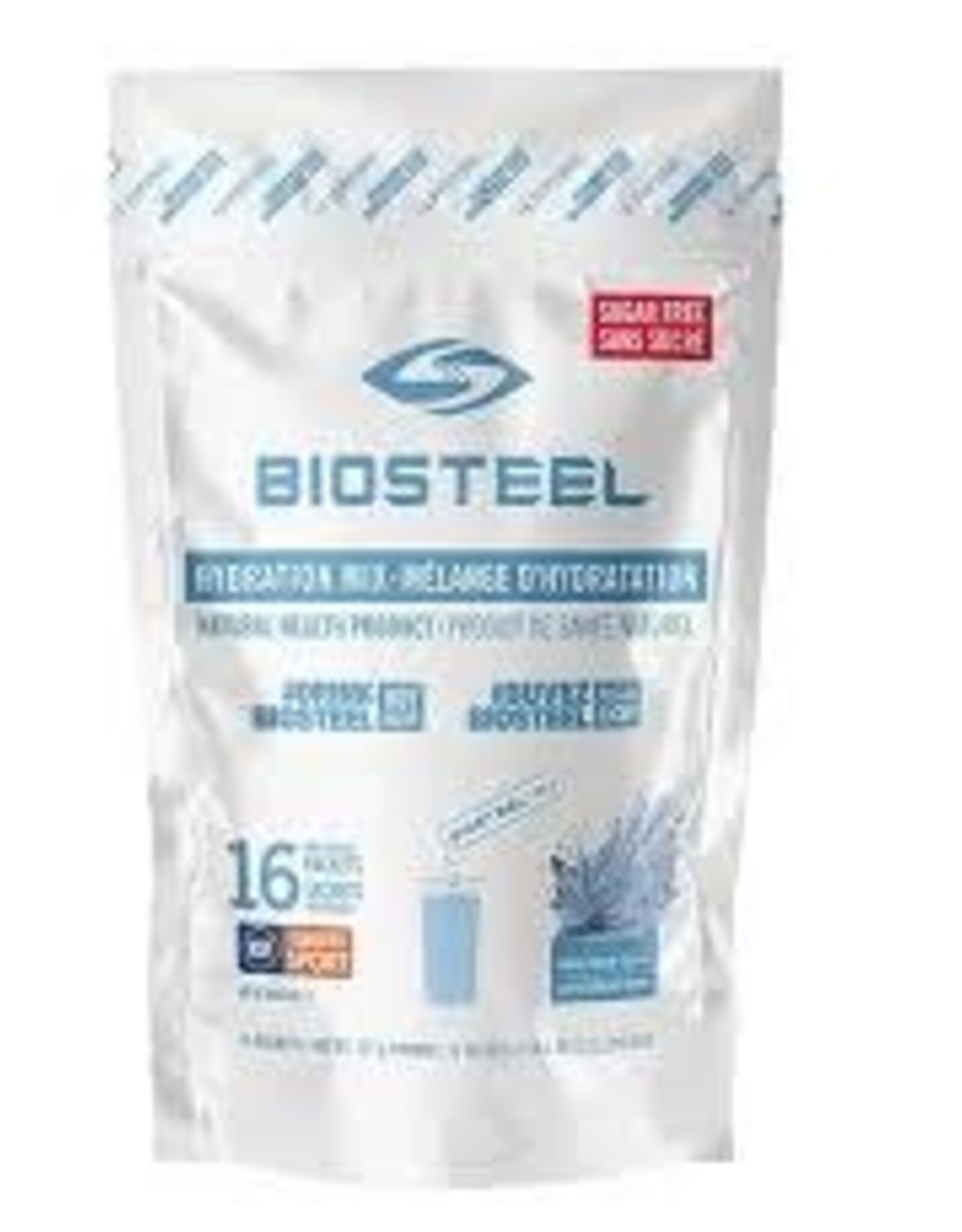 Biosteel Hydration Drink  Mix 16pk White Freeze