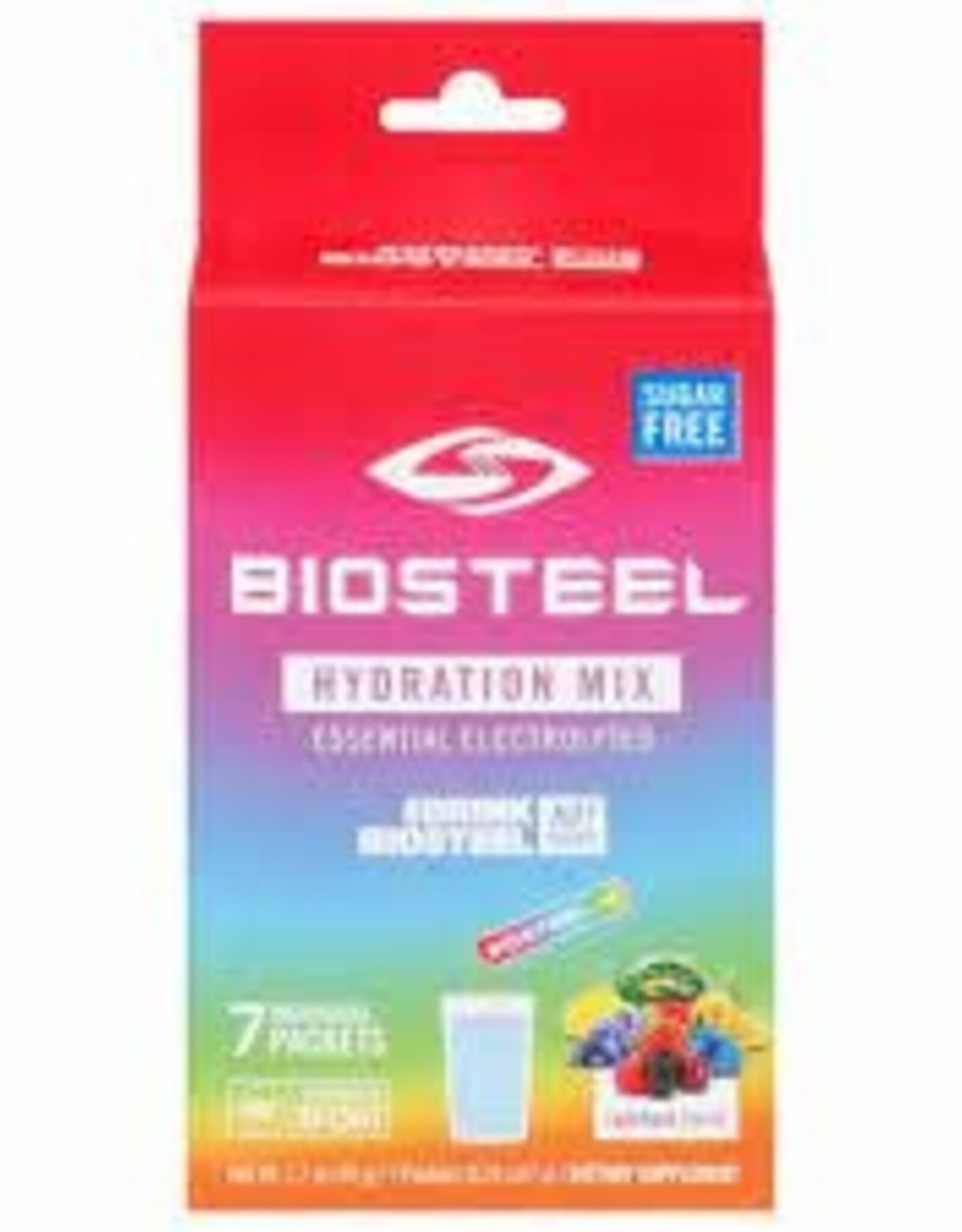 Biosteel Hydration Drink  Mix 7pk Rainbow Twist