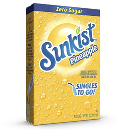 Sunkist Pineapple Drink Mix 6 pk