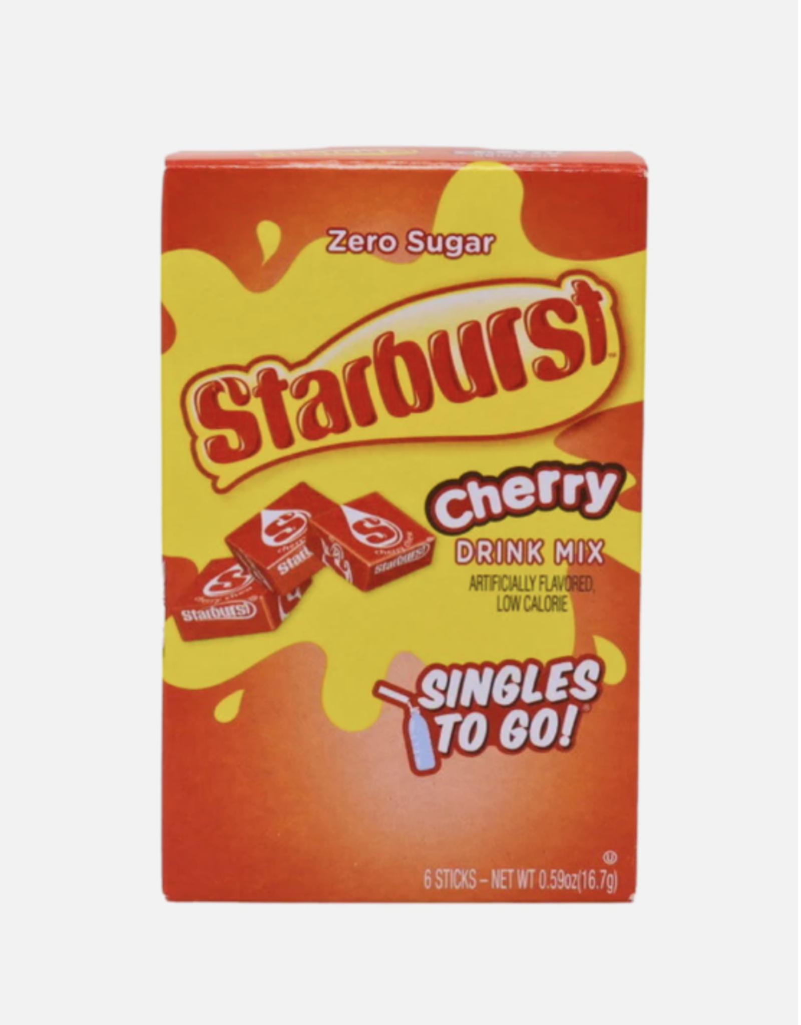 Starburst Drink Mix Cherry 6pk
