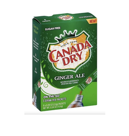 Canada Dry Ginger Ale Drink Mix 6 pk