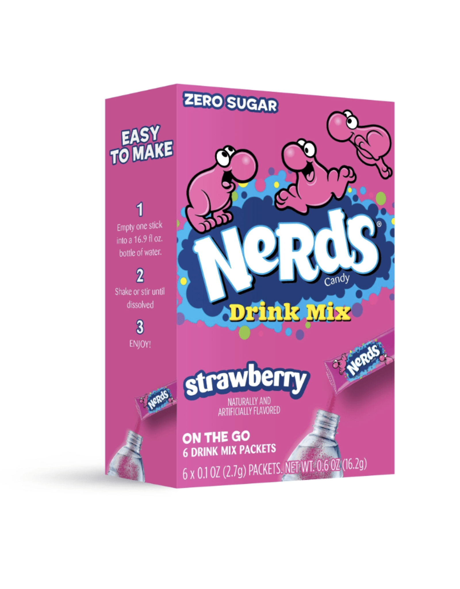 Nerds Strawberry Drink Mix 6 pk